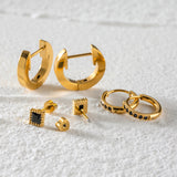 Gold Hoop Trio