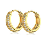 Textured Gold Hoops