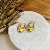 8356JE - Azalea Hoop Earrings