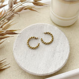 8837JE - Talley Gold Filled Hoop Earrings