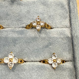Three-Stone Ring - White