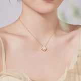 Clover Mother-of-Pearl Pendant