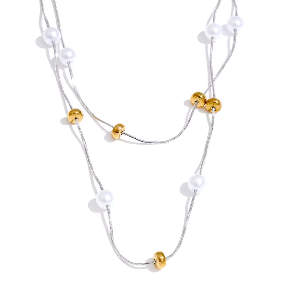 Double Layer Dainty Pearl