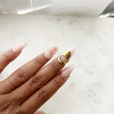 8430JR -  Simone Nail Finger Ring Gold Filled