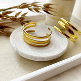 8392JB - Gilded Bracelet Cuff