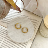 8357JE - Tony Hoop Earrings