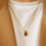 Dax Natural Stone Necklace