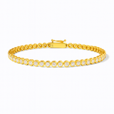 Classic Bezel Tennis Bracelet