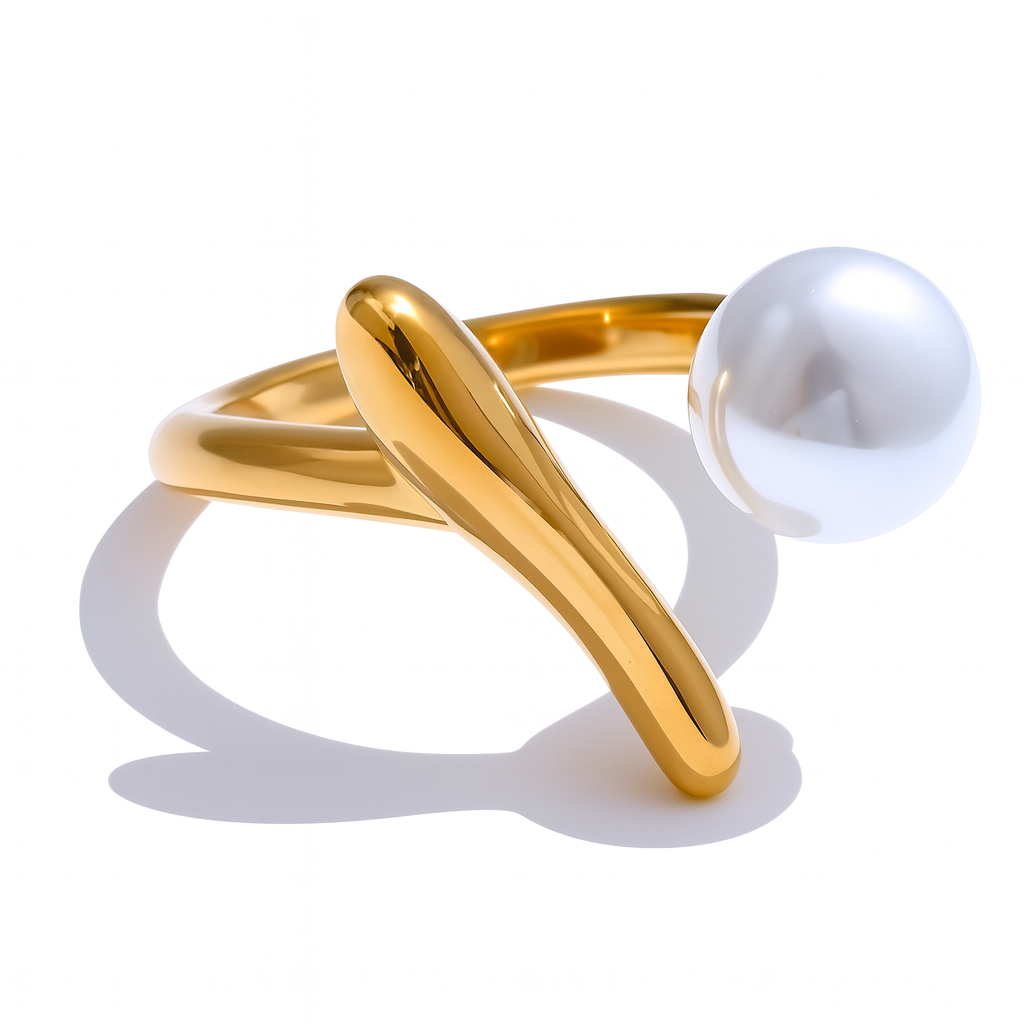 Pearl Orbit Ring