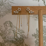 Clear isadora earring