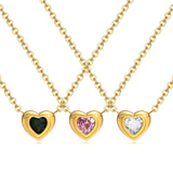 8067JN - Loving Heart Charm Necklace