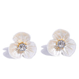 Resin Pedal Earrings