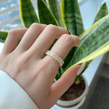 Yellow CZ Eternity