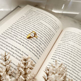 8430JR -  Simone Nail Finger Ring Gold Filled