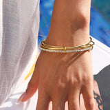 Rhinestone Stack Bracelet