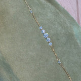 Five diamond bracelet