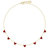 Butterfly Enamel Ruby