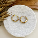 8357JE - Tony Hoop Earrings