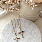 8305JN - Thea Cross Necklace
