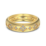 Mixed-Cut Eternity Band