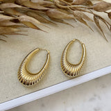 8338JE - Jilian Hoop Earrings