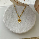 8352JN -  Love Heart Charm Necklace