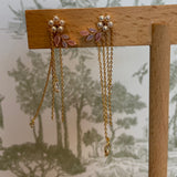 Pink isadora earring