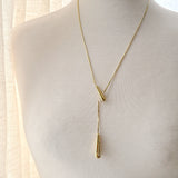 8018JN - Devina Lariat Necklace