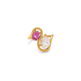 Floral Solitaire Ring