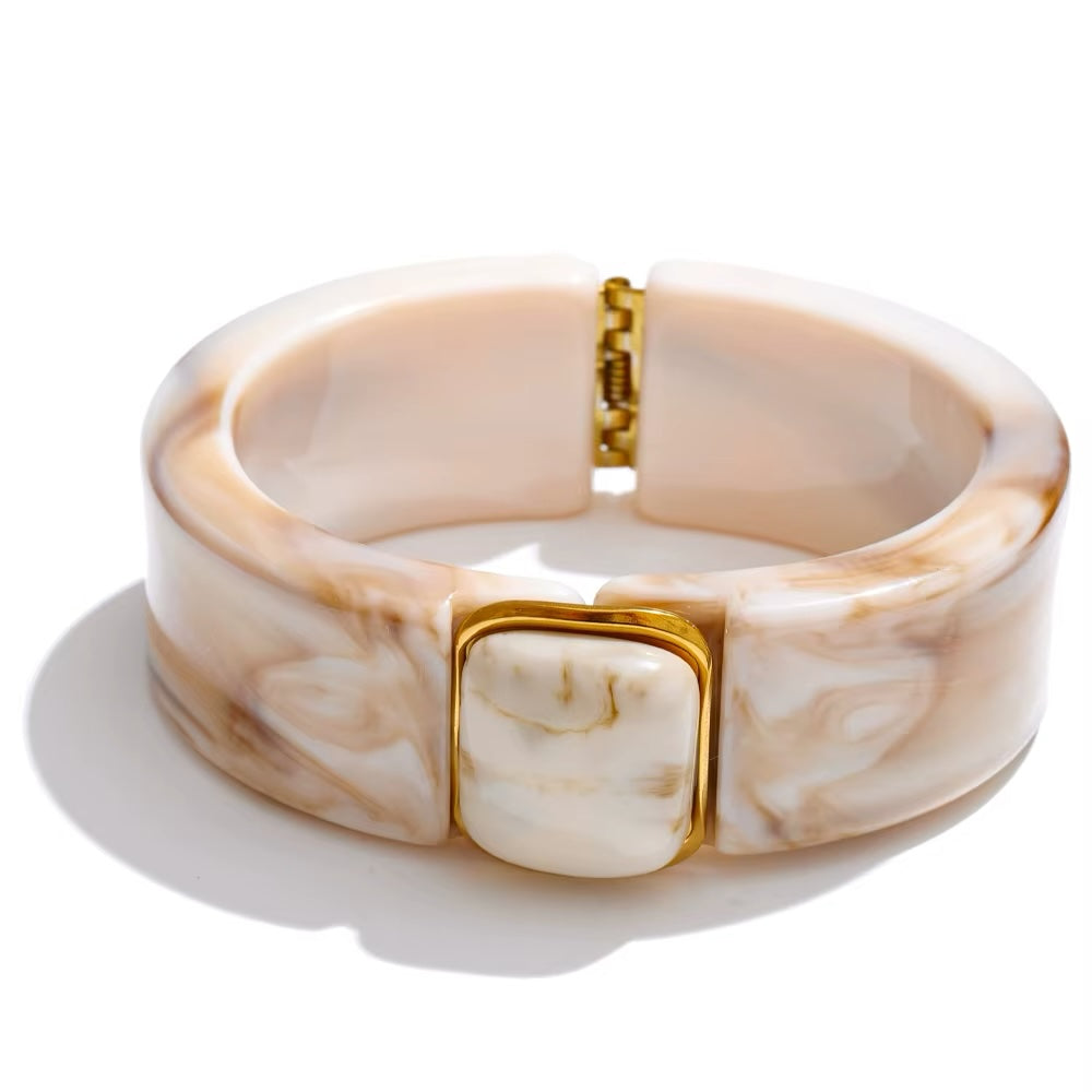 Gem Buckle Bangle