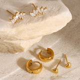 Star & Hoop Set